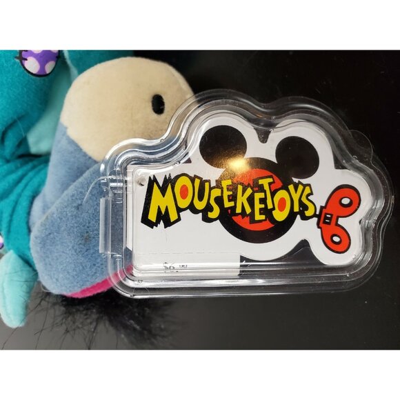 Walt Disney Mouseketoys Mini Bean Bag Dinosaur Eeyore 9" Plush -Dinosaur Costume - Picture 7 of 9